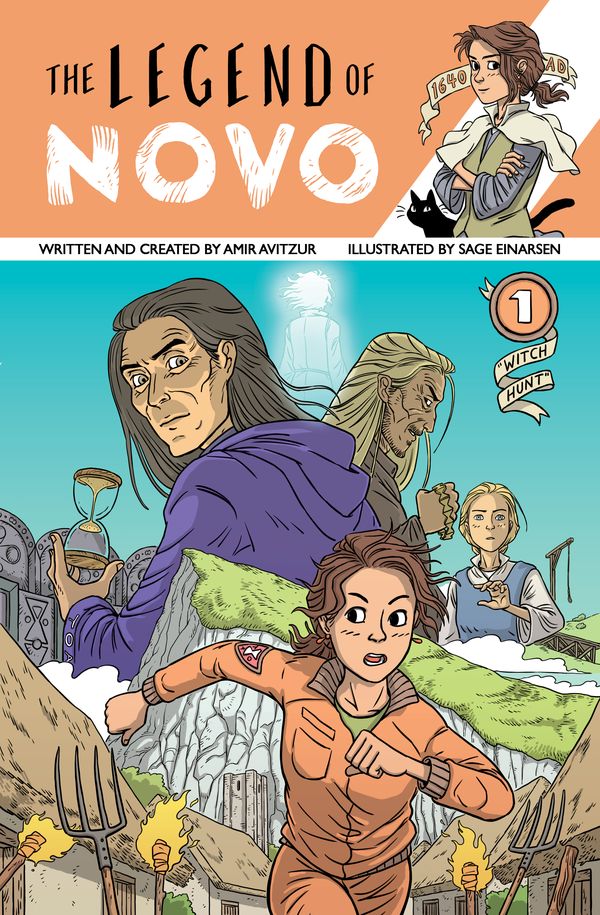 The Legend of Novo - Witch Hunt, Book 1 Cover