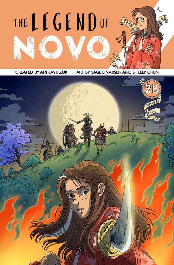The Legend of Novo - Samurai Rise, Book 2B Cover